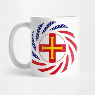 Guernsey American Multinational Patriot Flag Series Mug